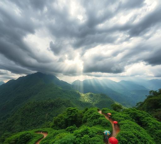台灣午後雷陣雨主導天氣 南部高溫飆升留意熱帶擾動發展
