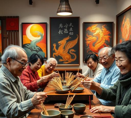 大甲長者親探漆藝工坊　DIY體驗傳統與創新之美