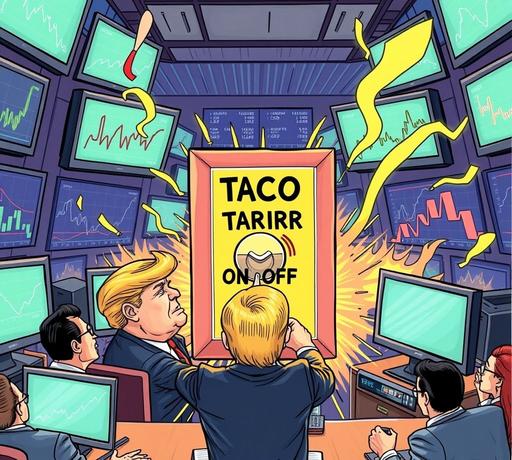 TACO交易：特朗普關稅政策翻轉引爆金融市場動盪