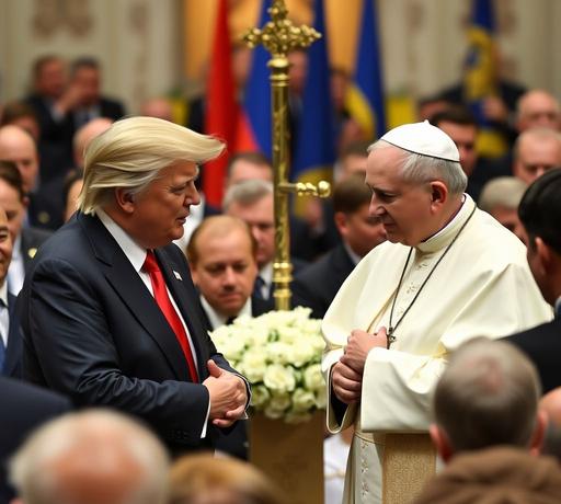 特朗普與澤連斯基梵蒂岡罕見會面，俄烏局勢增添變數