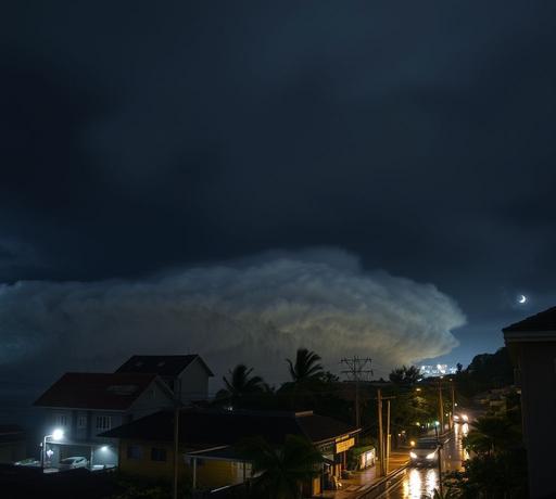 120年來首見 中颱丹娜絲登陸嘉義帶來強風雨