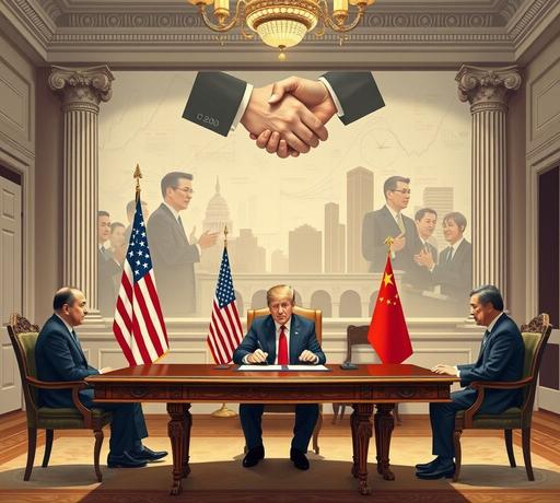 美中簽署新貿易協議，細節待公佈