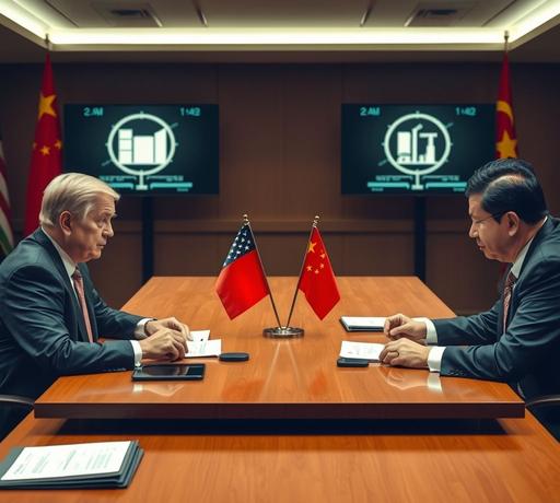 美中貿易談判現況不明