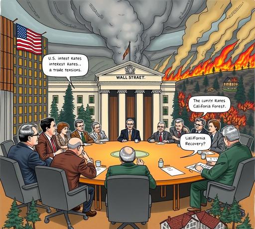 美聯儲會議聚焦利率與通脹，加州遭災後復原挑戰