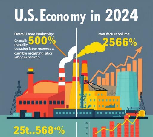 美國首季勞動生產率兩年來首降 製造業逆勢領漲