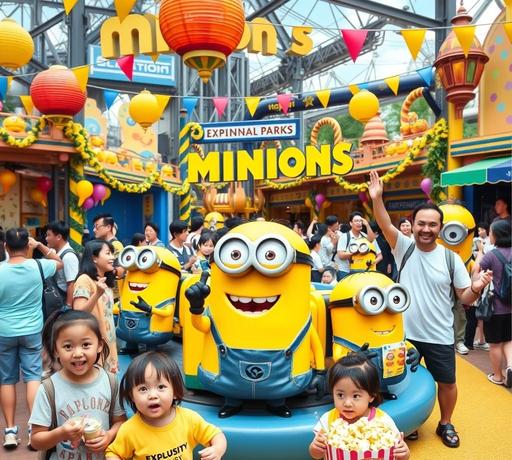 日本環球影城小小兵樂園大規模擴建 夏季全新互動設施登場