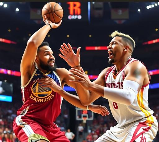 勇士主場失守 火箭扳平系列賽