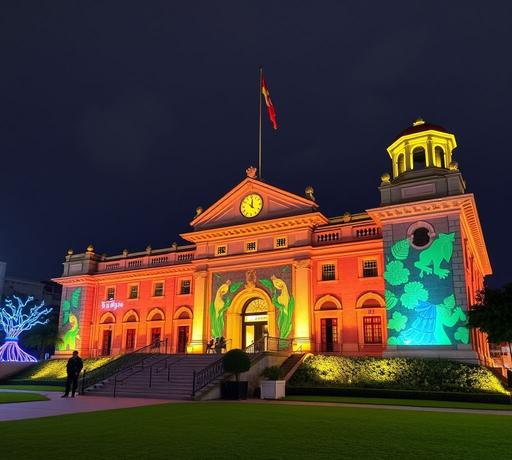 旭丘指揮所重啟 蛻變藝文基地點亮基隆新風貌