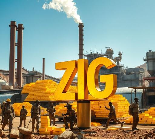 津巴布韋黃金產量帶動ZiG勁升